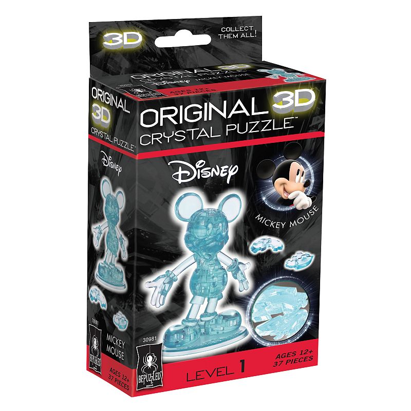 Disneys Mickey Mouse 37-pc. 3D Crystal Puzzle by BePuzzled, Multicolor