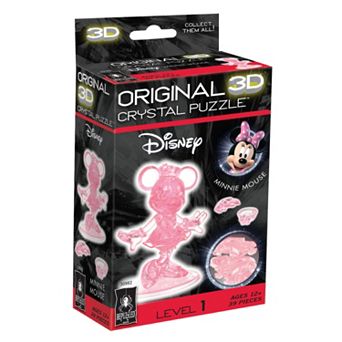 Disney's Minnie Mouse 39 pc 3D Crystal Puzzle by BePuzzled