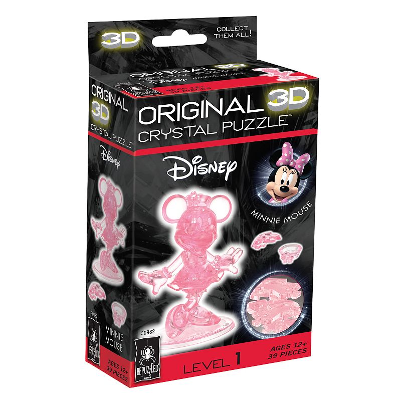 Disneys Minnie Mouse 39-pc. 3D Crystal Puzzle by BePuzzled, Multicolor