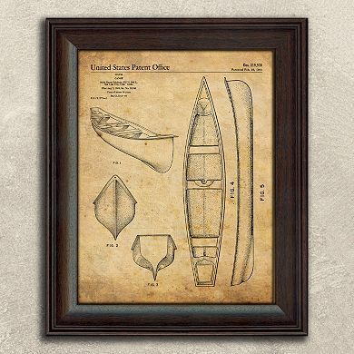 ''Camping'' 2-piece Framed Wall Art Set