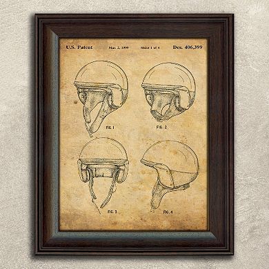 ''Motorcycle Bikers'' 2-piece Wall Art Set