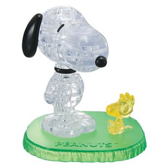 Peanuts 41 pc Snoopy with Woodstock 3D Crystal Puzzle by BePuzzled