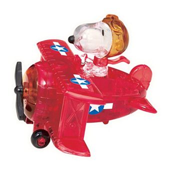 Peanuts 39 pc Snoopy Flying Ace 3D Crystal Puzzle by BePuzzled