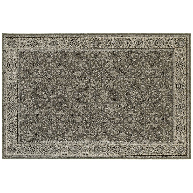 StyleHaven Chesapeake Updated Persian Rug, Grey, 6.5X9.5 Ft