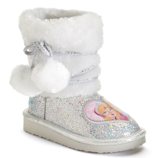 Disney's Anna and Elsa Toddler Girls' Glitter Boots