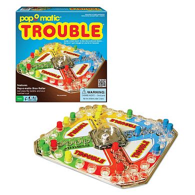 Classic Trouble Game by Winning Moves