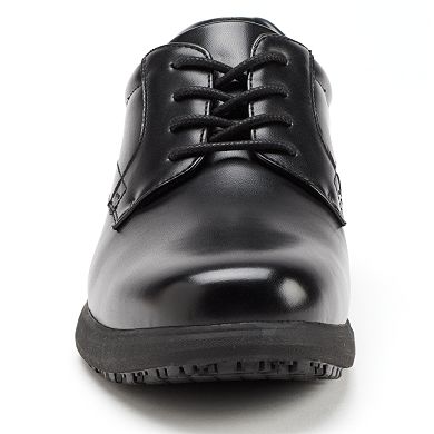 Nunn Bush Sherman Men's Plain Toe Slip-Resistant Oxford Shoes