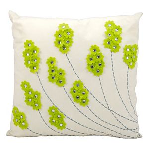 Mina Victory Butterfly Throw Pillow Indoor Outdoor