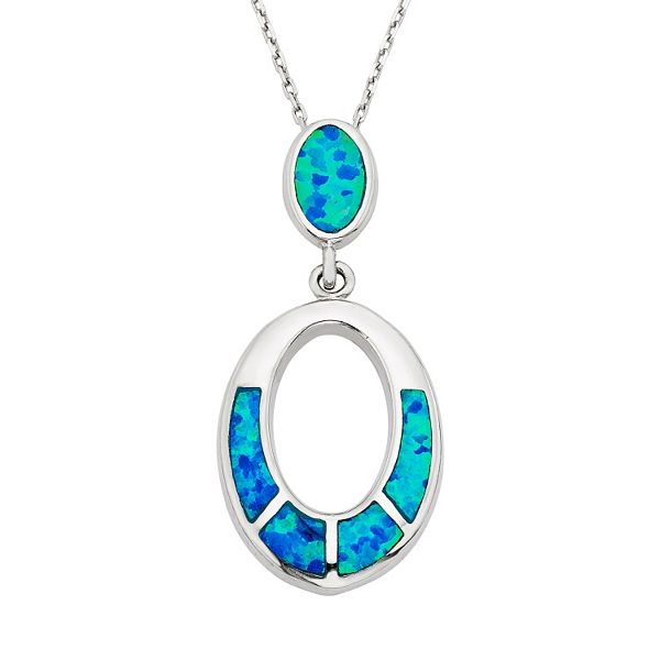 Opal sale necklace kohls