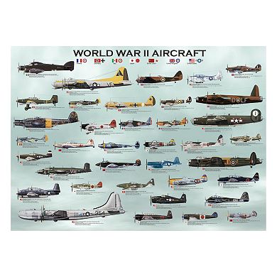 Eurographics 1000-pc. World War II Aircraft Jigsaw Puzzle