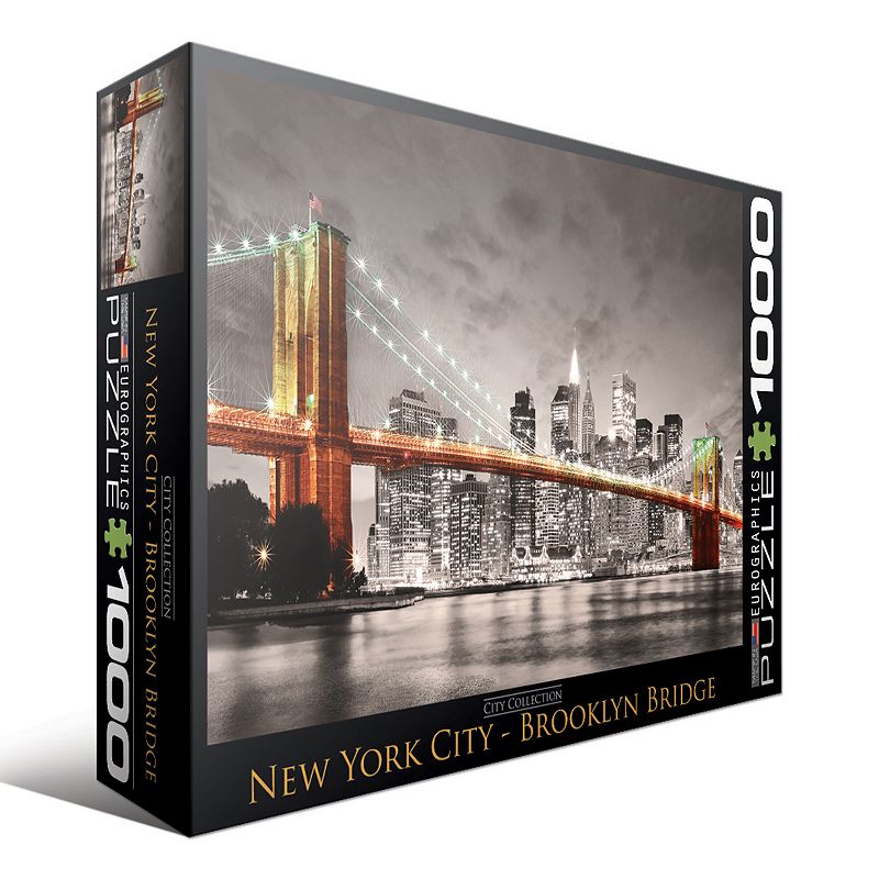 Eurographics 1000-pc. City Collection New York City Brooklyn Bridge Jigsaw 