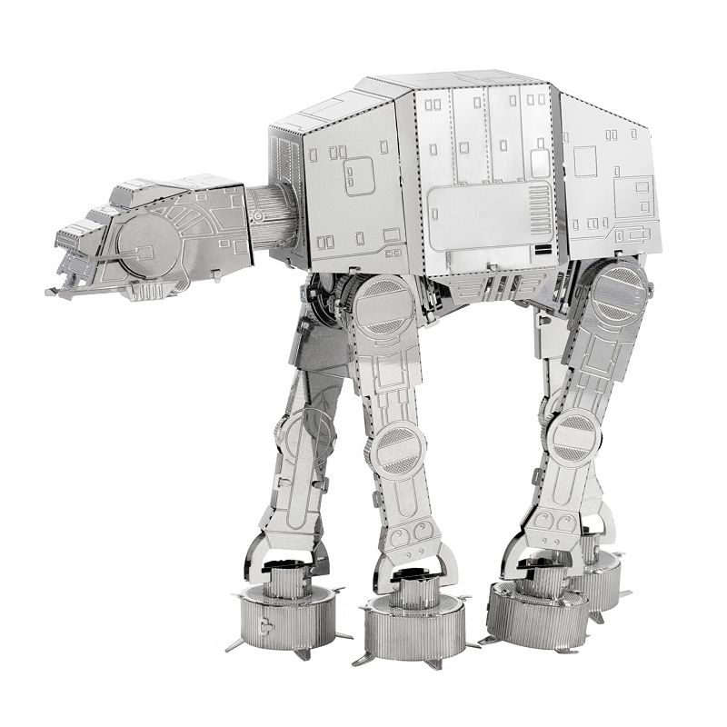 Star Wars AT-AT Metal Earth 3D Laser Cut Model by Fascinations, Multicolor