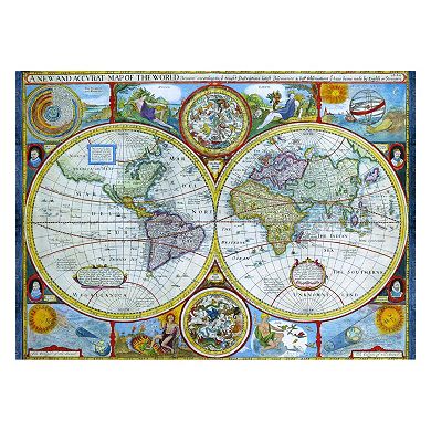 Eurographics 1000-pc. Antique World Map Jigsaw Puzzle