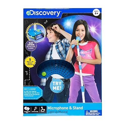 Discovery toy microphone with stand orders