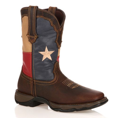 Durango Lady Rebel Women's Texas Flag Cowboy Boots