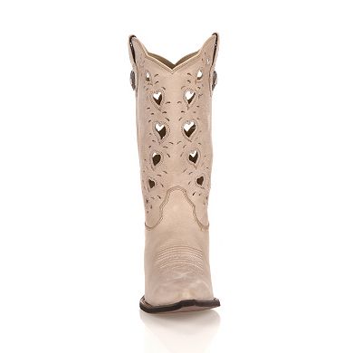 Durango Crush Heartfelt Women's Cutout Cowboy Boots