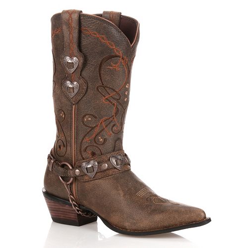 Durango Crush Heartbreaker Distressed Women's Cowboy Boots