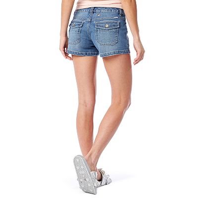 Juniors Unionbay Delaney Stretch Twill Shorts