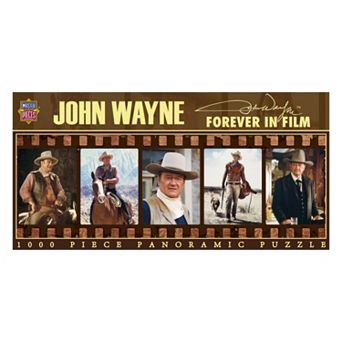 MasterPieces John Wayne: Forever in Film 1,000 pc Panoramic Jigsaw Puzzle