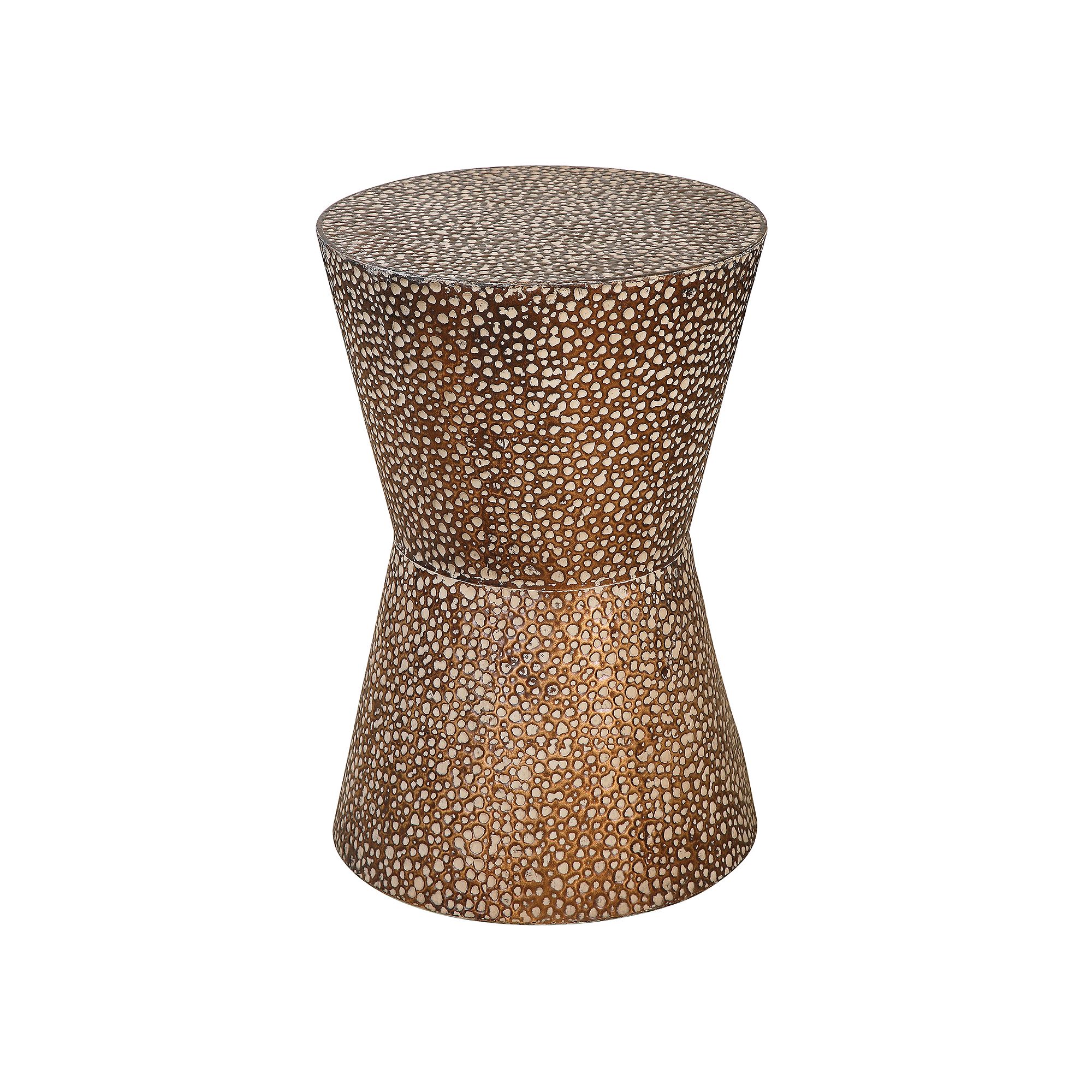 Cutler Accent Table, Copper Bronze