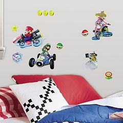 Super Mario Kart Sticker Set 16 Pieces 