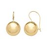 Everlasting Gold 14k Gold Ball Drop Earrings