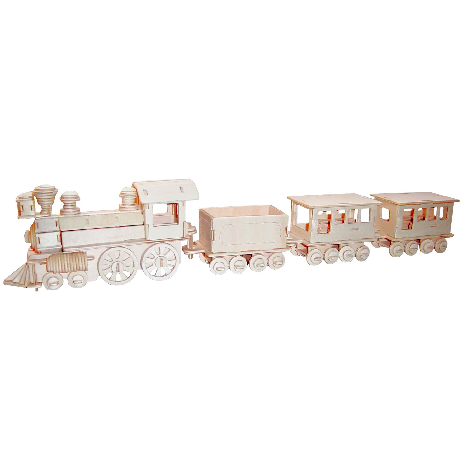 3d wooden train puzzle