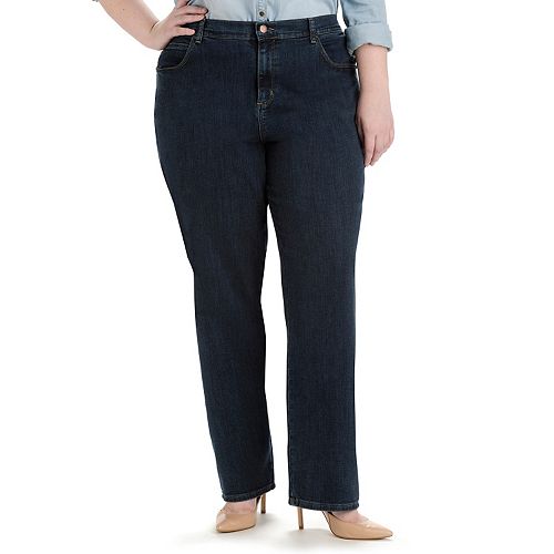 Plus Size Lee Relaxed Fit StraightLeg Jeans