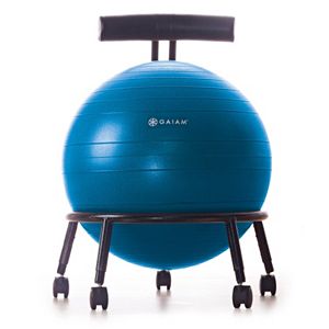 Gaiam Custom-Fit Adjustable Balance Ball Chair