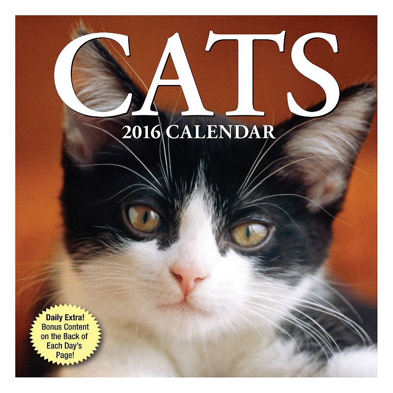 Cats 2016 Day-to-Day Calendar ()