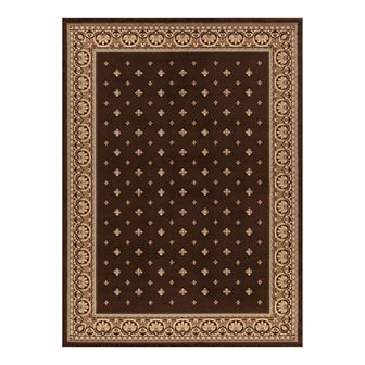 Merinos Pin Dot Framed Rug