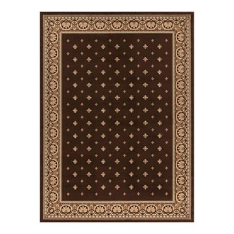 Merinos Pin Dot Framed Rug