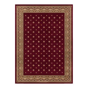 Merinos Pin Dot Framed Rug