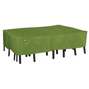 Classic Accessories Sodo Rectangular \/ Oval Patio Table and Chair Set Cover