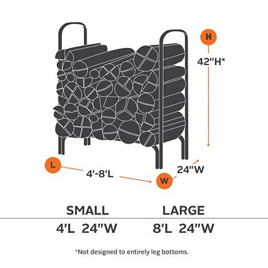 Classic Accessories Log Rack Cover