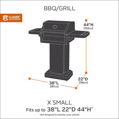 Classic Accessories X-Small Barbeque Grill Cover
