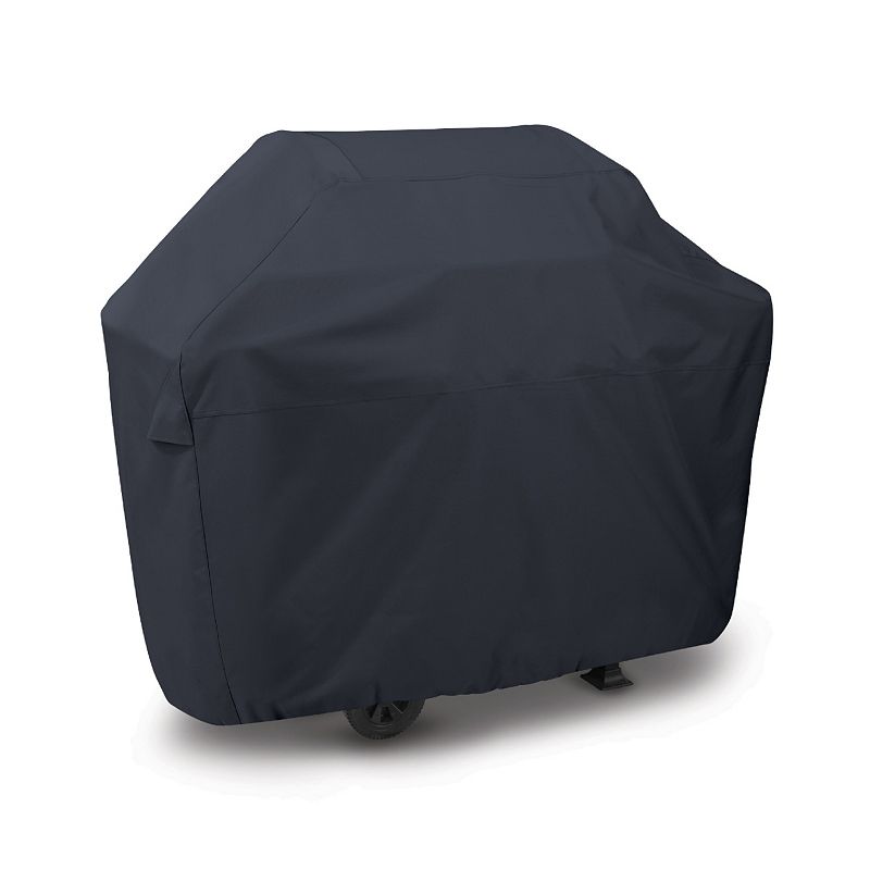 (box slightly damaged see photos) Classic Accessories Water-Resistant 52 Inch BBQ Grill Cover