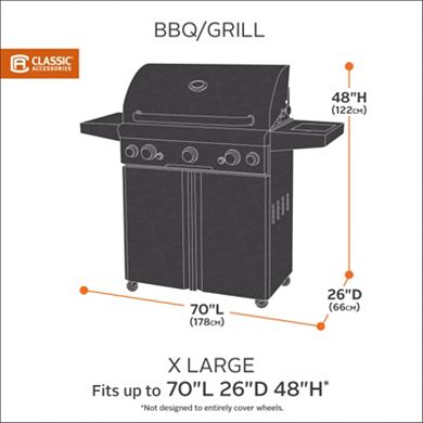 Classic Accessories X-Large Barbeque Grill Cover