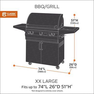 Classic Accessories XX-Large Barbeque Grill Cover