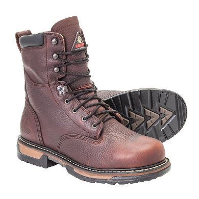 Rocky IronClad Men's 8-in. Waterproof Work Boots