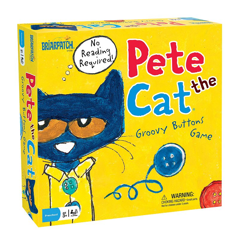 Briarpatch Pete the Cat Groovy Buttons Game, Multicolor