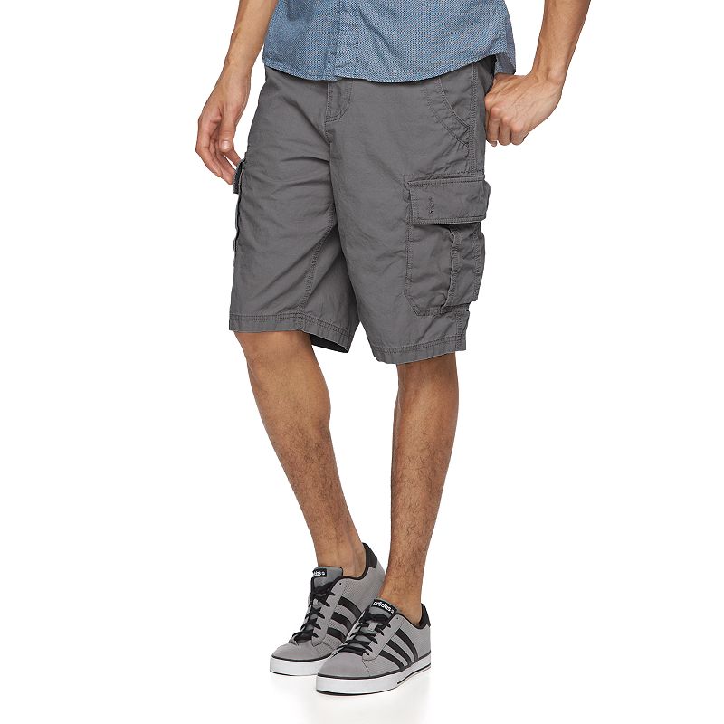 Men's Urban Pipeline® Ripstop Cargo Shorts, Size: 33, Grey...