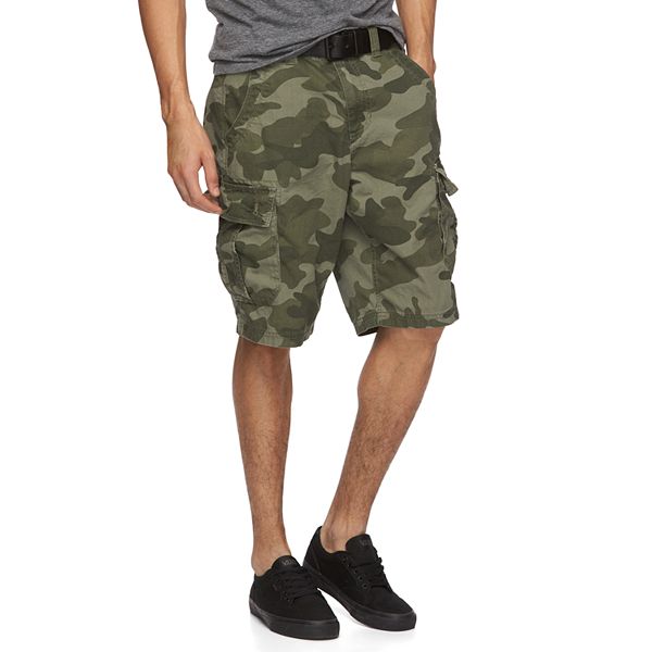 Urban Cargo Shorts Olive Camo Urban Classics