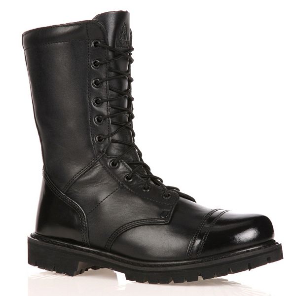 rocky 10 paratrooper side zipper boot