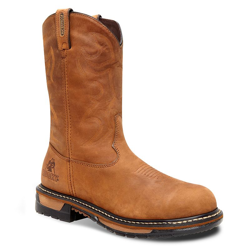 mens work boots size 16