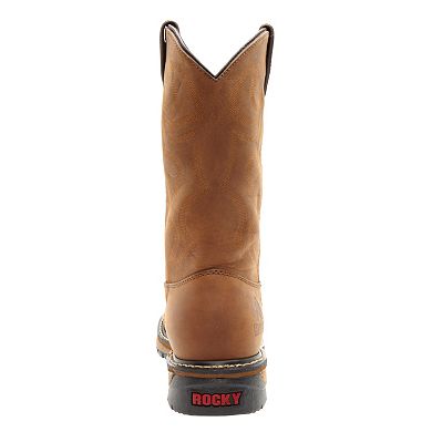 Rocky Original Ride Men's 11-in. Waterproof Steel Toe Western Work Boots