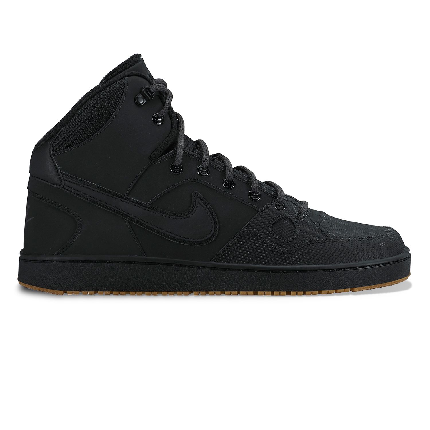 nike son of force mid black