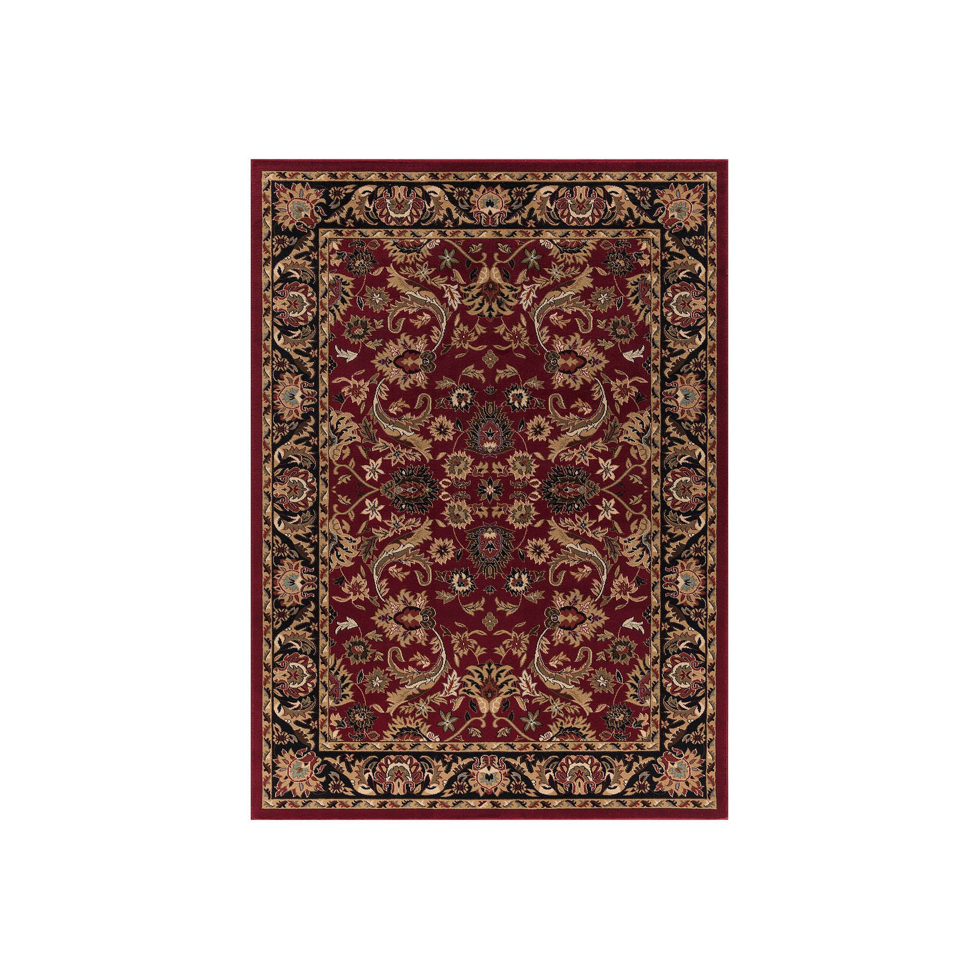 Merinos Sultanabad Floral Framed Rug, Red