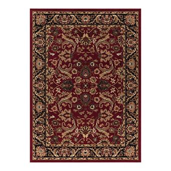 Merinos Sultanabad Floral Framed Rug