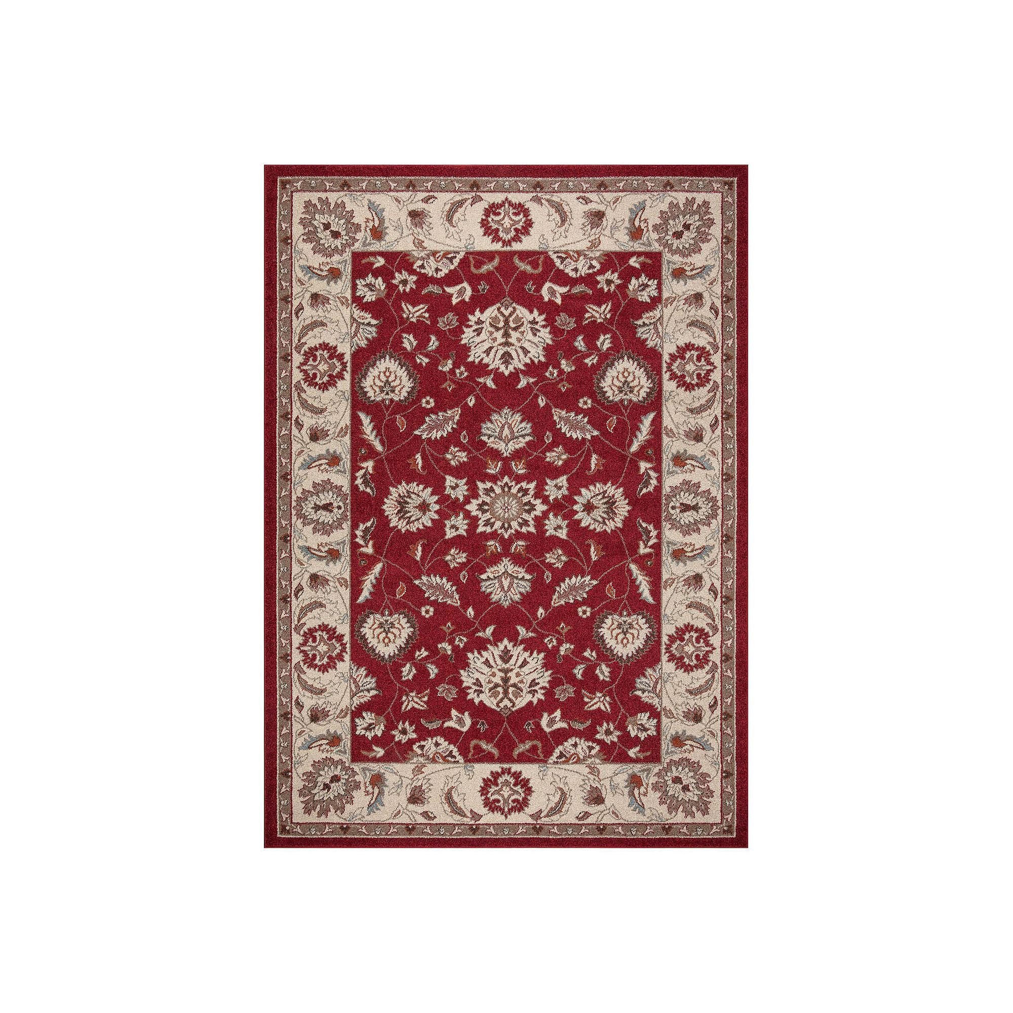 Merinos Talya Oushak Floral Rug, Red